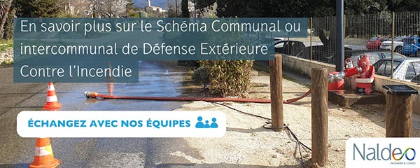 réalisation d'un Schéma Communal ou intercommunal de Défense Extérieure Contre l'Incendie