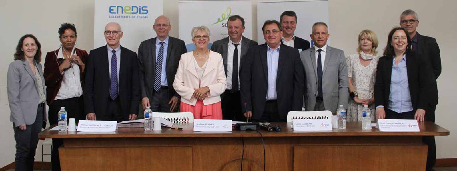 Accompagner la transition énergétique et améliorer la résilience du réseau de distribution électrique du département de la Manche